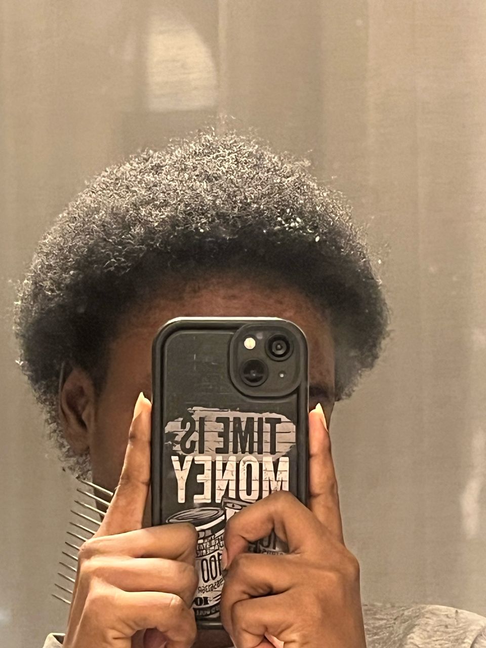 Cheveux avant traitement Godbless